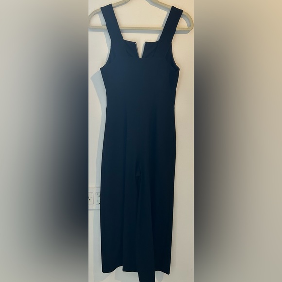 Club Monaco Black Front Zipper Jumpsuit - Picture 4 of 4